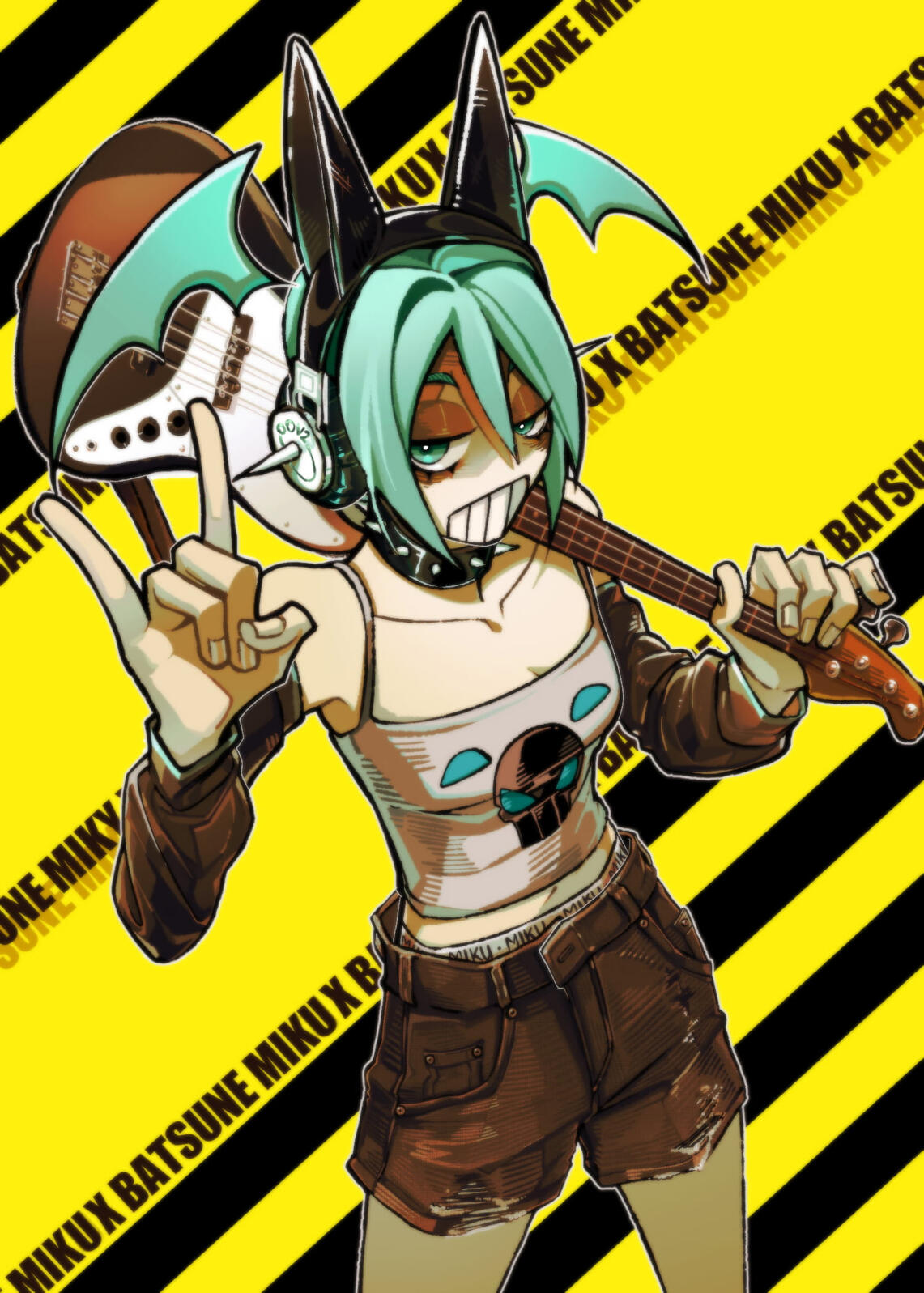 'batsune miku' — personal work, 2022