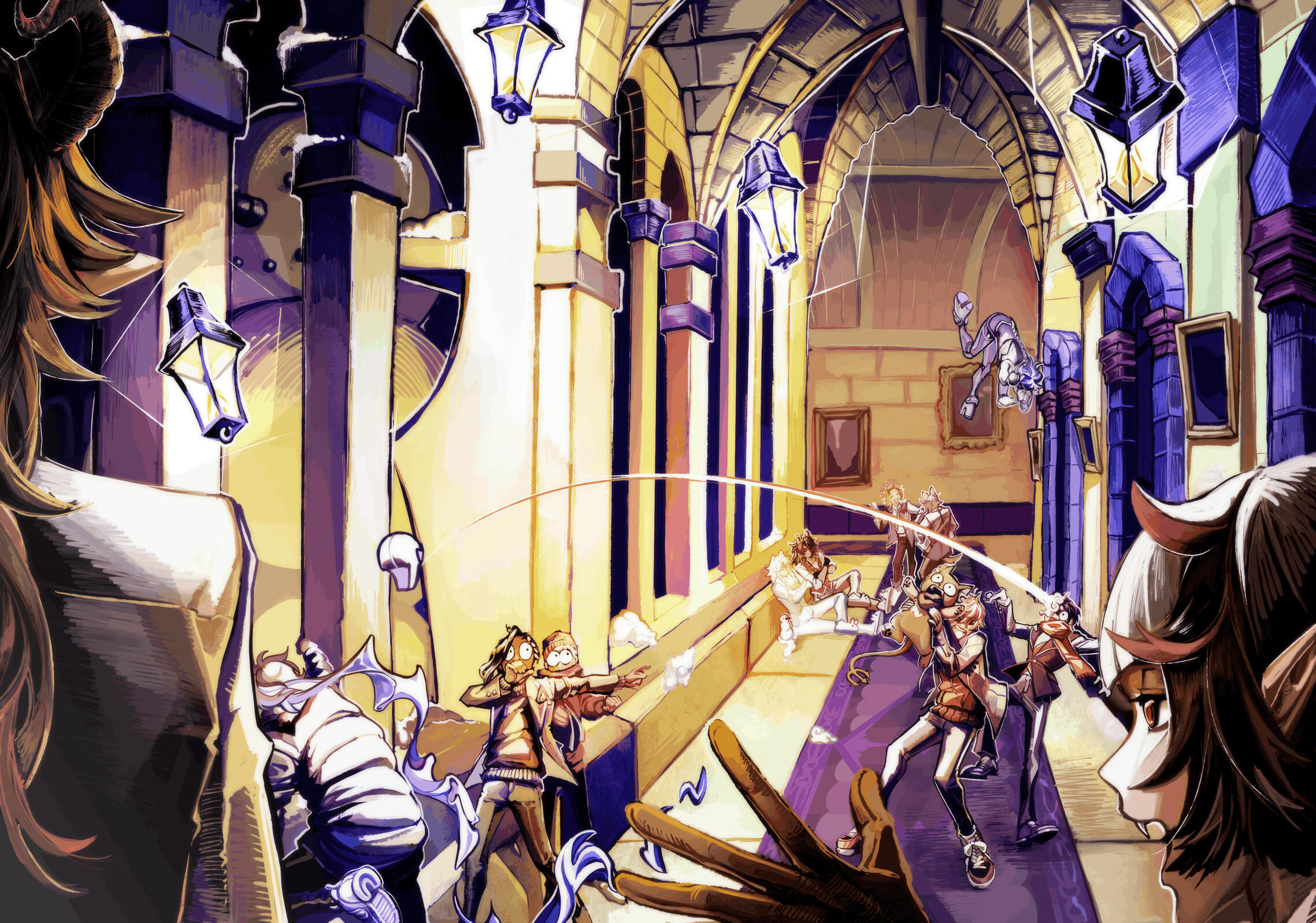 'calendar' — artbook work, 2023