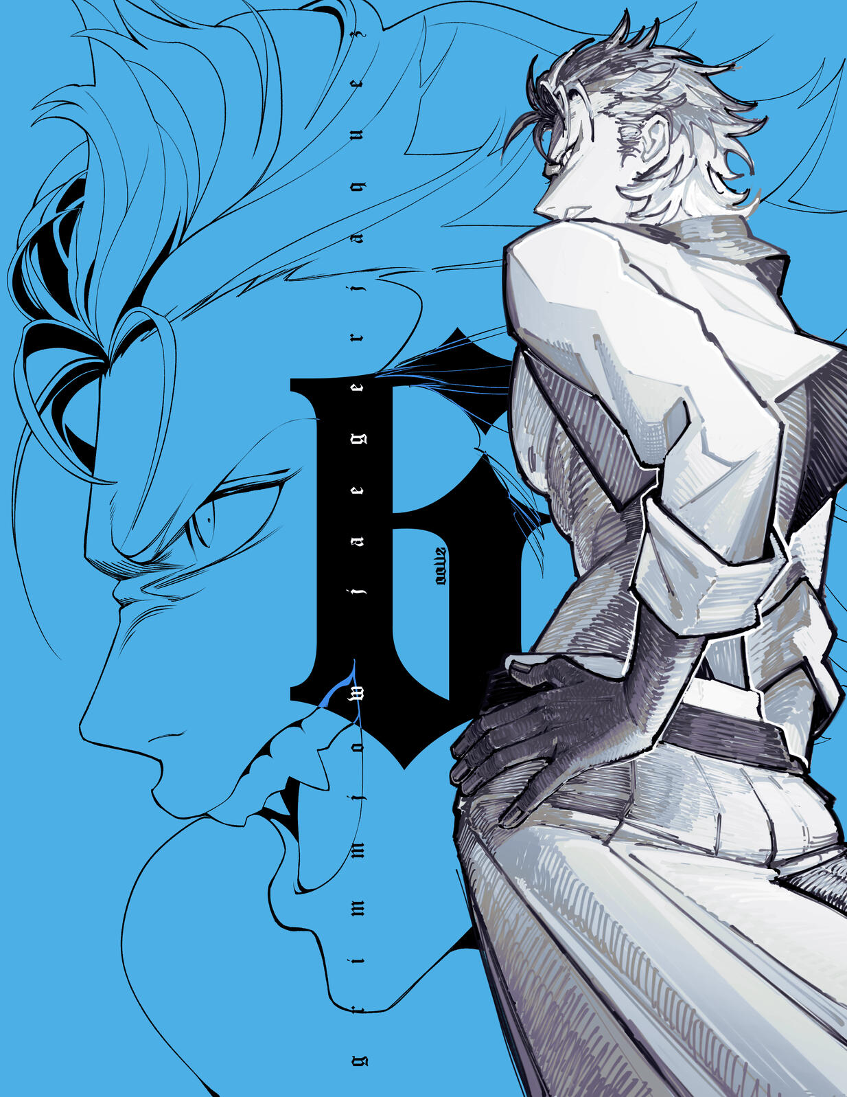 'grimmjow' — personal work, 2025